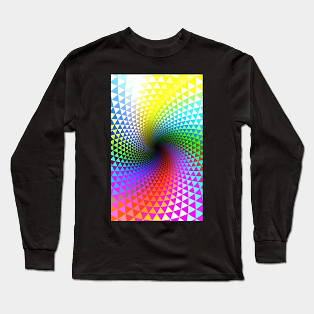 Pattern spin Long Sleeve T-Shirt by MiNuRa